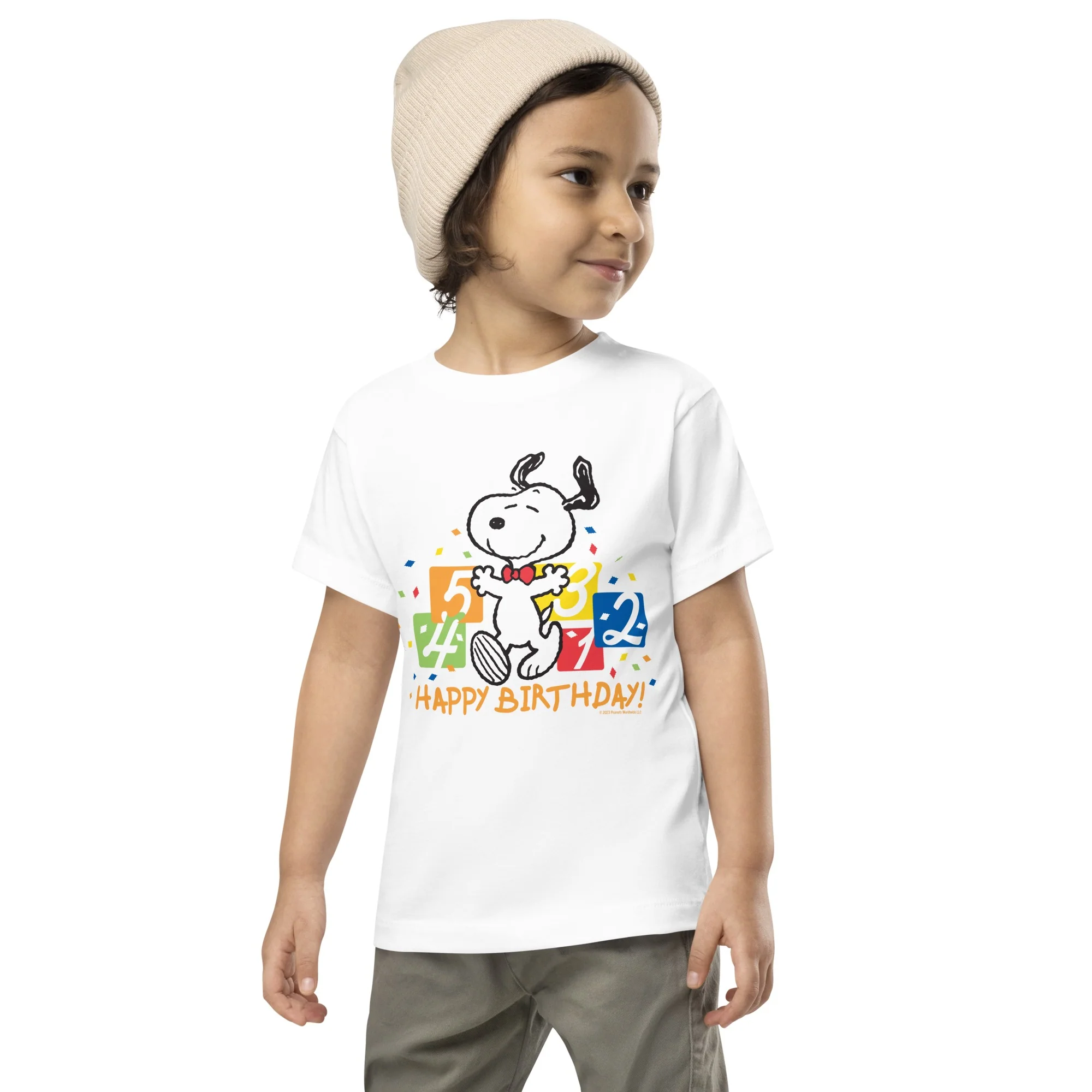 Snoopy Numbers Toddler Tee - Image 4